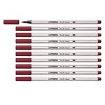 Pennarelli Stabilo Pen 68  Brush Porpora 10 pz