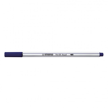 Pennarelli Stabilo Pen 68  Brush Blu di Pr 10 pz