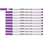 Pennarelli Stabilo Pen 68  Brush Lilla 10 pz