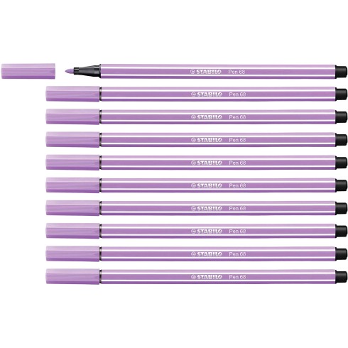 Pennarelli Stabilo Pen 68 Lilla chiaro 10 pz.