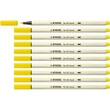 Pennarelli Stabilo Pen 68  Brush Limone 10 pz