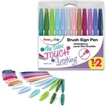 Pennarelli Pentel Brush Sign  Set a 12 0022257