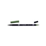 Pennarelli Tombow Dual Brush Dark Olive 158