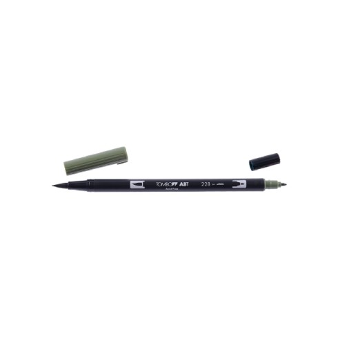 Pennarelli Tombow Dual Brush Gray Green 228