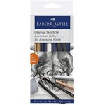 Matite Faber Carboncino Sketch Set 114002