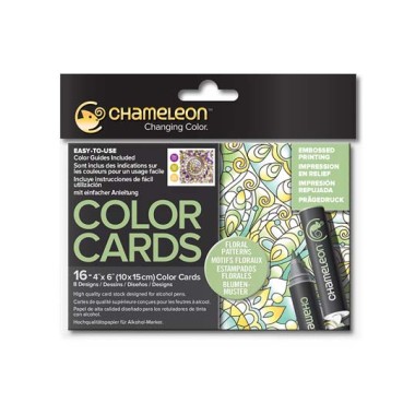 Chameleon Color Cards Floral Patterns (Fine Stock)