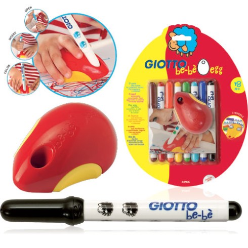 Giotto Bebe Egg + 8 Pennarelli 464100