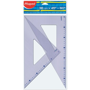 Maped Squadre Geometric 895002 Coppia cm. 36