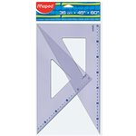 Maped Squadre Geometric 895002 Coppia cm. 36