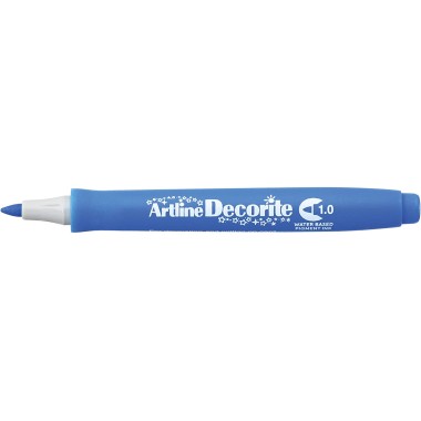 Marker Artline Decorite Bullet Blu 12 pz.