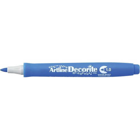 Marker Artline Decorite Bullet Blu 12 pz.