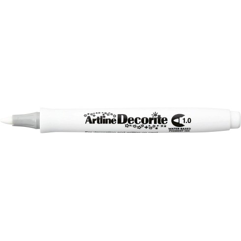 Marker Artline Decorite Bullet Bianco 12 pz.