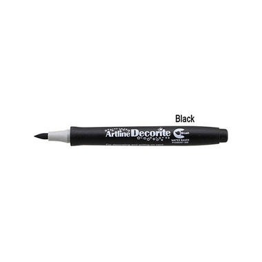 Marker Artline Decorite Brush Nero 12 pz.