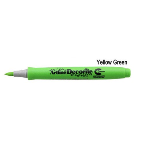 Marker Artline Decorite Brush Verde Chiaro 12 pz.