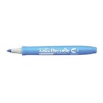 Marker Artline Decorite Bullet  Metal Blu 12 pz.