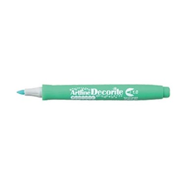 Marker Artline Decorite Bullet  Pastel Verde 12 pz