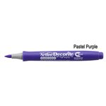 Marker Artline Decorite Brush  Pastel Viola 12 pz.