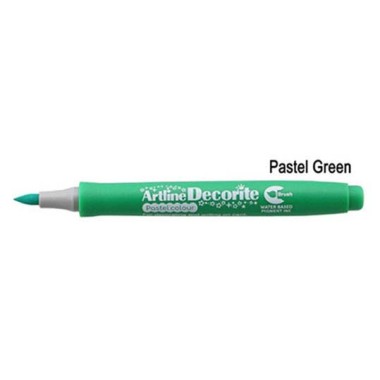 Marker Artline Decorite Brush  Pastel Verde 12 pz.