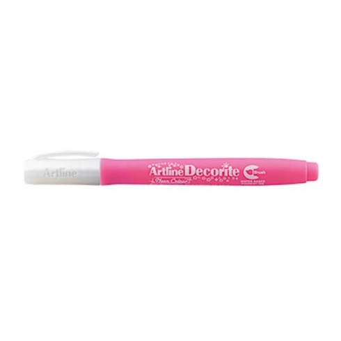 Marker Artline Decorite Brush  Neon Rosa 12 pz.