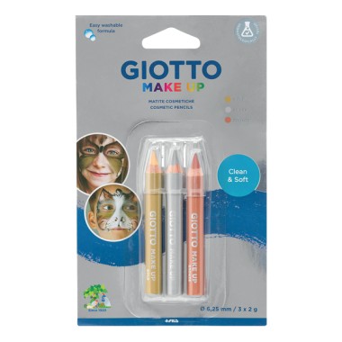 Giotto Make Up Set 3 Matite Metallic