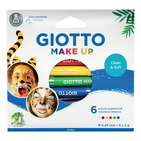 Giotto Make Up Set 6 Matite Classic Colours