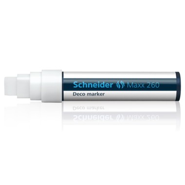 Marker Schneider Maxx 260 Gesso Bianco