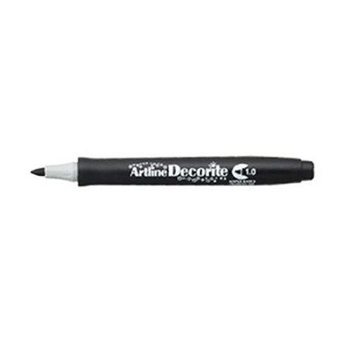 Marker Artline Decorite Bullet Nero 12 pz.