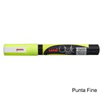 Marker Uni Chalk Fine Giallo Fluo