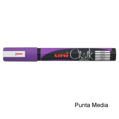 Marker Uni Chalk Media Viola