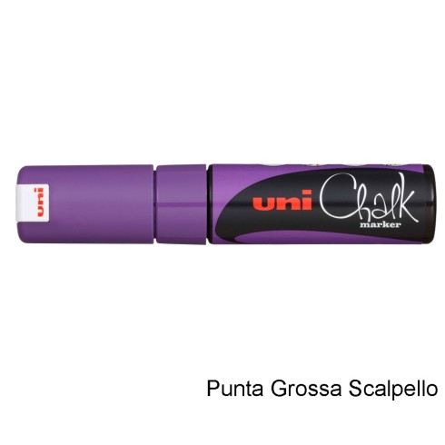 Marker Uni Chalk Scalpello Viola