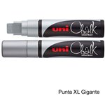 Marker Uni Chalk Extra Large Argento