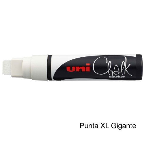 Marker Uni Chalk Extra Large Bianco