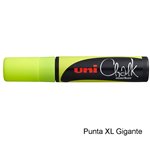 Marker Uni Chalk Extra Large Giallo Fluo